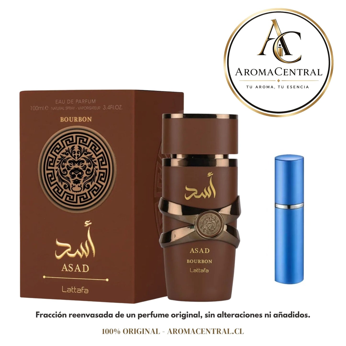 Asad Bourbon EDP - Decant PRO - Lattafa
