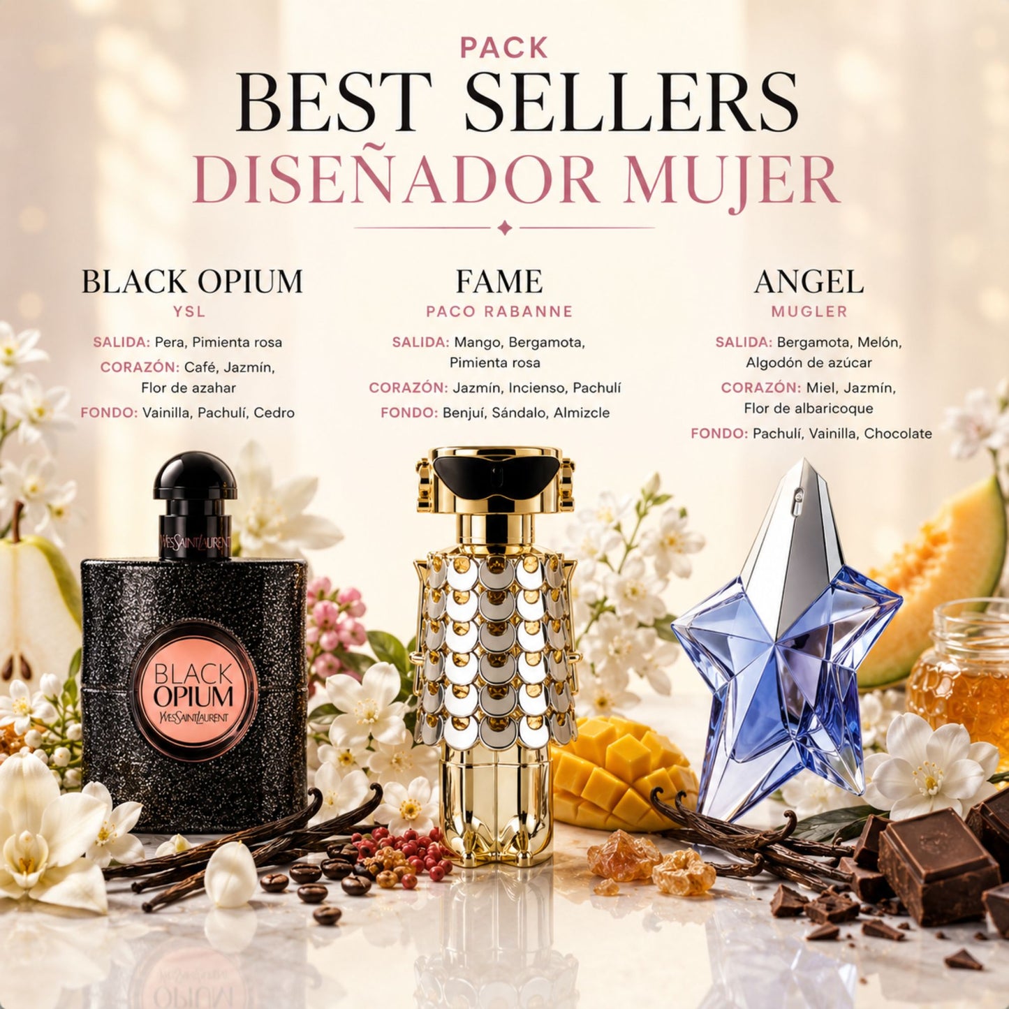 Pack Best Sellers Diseñador Mujer - 15% OFF