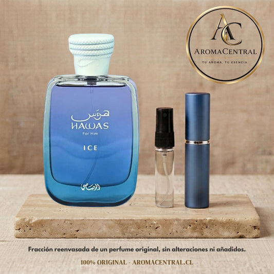 Hawas Ice EDP Rasasi - Decant AromaCentral